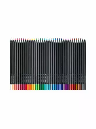 FABER-CASTELL | Black Edition Bunstifte, 36er Kartonetui | 